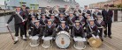 Sæbygarden får besøg af Søværnets Tambourkorps