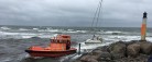 Sæby Redningsstation<br> i aktion ved Voerså