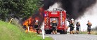 Traktor i brand på Hørbylundvej i Sæby