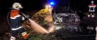 Brand i personbil på Grønhedevej i Sæby