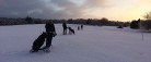 Golfklubben: <br>De spiller i snevejr