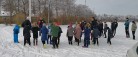 Standerhejsning for ungdomsspillerne i Voersa IF