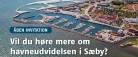 Offentligt møde om udvidelsen af Sæby Havn