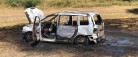 Personbil i brand på P-plads ved Sæby Søbad