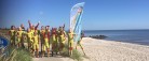 Livreddere fra Sæby Svømmebad på stranden i uge 31