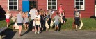 Første friskoledag i Sæby Friskole