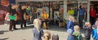 Legekæden åbnede med musik og gratis slush ice