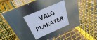 Brugte valgplakater kan afleveres på genbrugspladserne