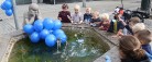 Fejring af Blå September på Sæby Torv
