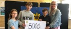 Elever fra Sæbygaard Skole giver bidrag til ukrainsk støttegruppe