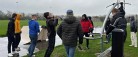 Motion og frisk december luft i naturen