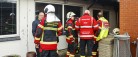 Dybvad Kro ramt af brand