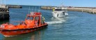 48 fods motorbåd havde tabt roret