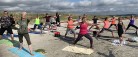 Kom til YOGA på stranden ved Sæby i weekenden