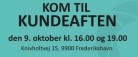 Kom til kundeaften hos Forsyningen