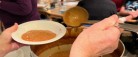 Suppe, strik og fællesskab omkring Sæby Kirke