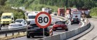 Alt for mange bilister overskrider fartgrænser ved vejarbejder