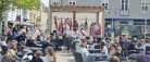 Sæby Friskole sørgede for feststemning på Sæby torv