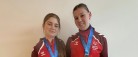Camilla og Laura fra SOS Nord er Europamestre i kunstskøjteløb i special olympics