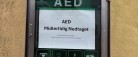 Hjertestarter midlertidig nedtaget