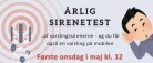 Sirenetest onsdag