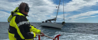 Sejlbåd havde mistet roret og måtte slæbes i havn