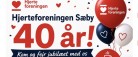 Hjerteforeningen Sæby fejrer 40-års jubilæum på Sæby Torv lørdag