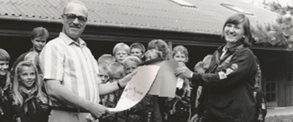 100 år med spejdere i Sæby<br>… 100 år med spejdere i Sæby<br>…