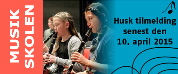 Musikskolen åben for indmeldelser… Musikskolen åben for indmeldelser…