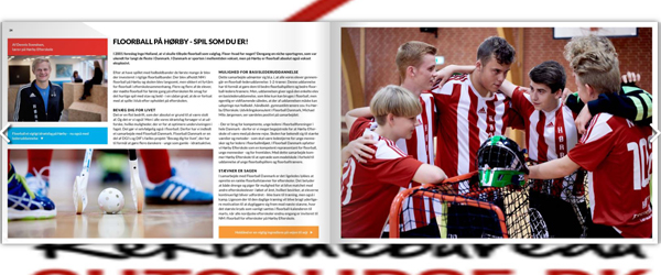 Hørby Efterskole først<br> med floorball-uddannelse Hørby Efterskole først<br> med floorball-uddannelse