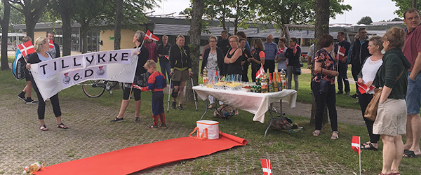 Flot sølvmedalje og pokal ved Skole OL i Aarhus Flot sølvmedalje og pokal ved Skole OL i Aarhus