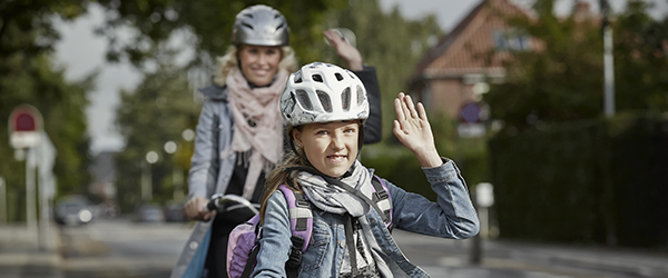 Træn skolevejen med børnene i ferien Træn skolevejen med børnene i ferien