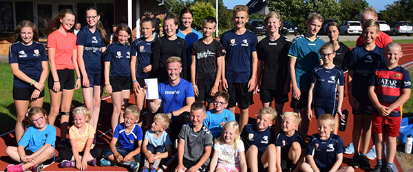 Kasper Larsen fra SIK 80 på U-20 landsholdet