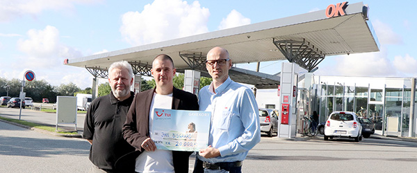 Jan vandt fribillet til forsinket sommerferie
