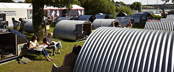 Luksus svinehytte fra Danish Crown på Smukfest