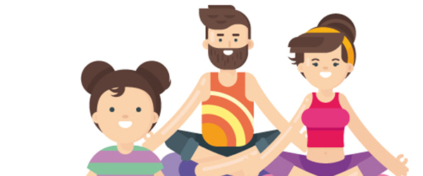 Lørdagsyoga for hele familien i Sæby Lørdagsyoga for hele familien i Sæby