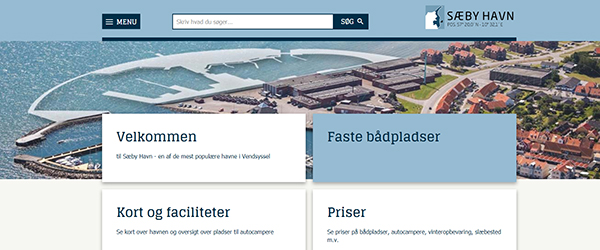Sæby Havn har fået ny brugervenlig hjemmeside | SaebyAvis.dk - lokale ...