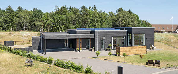 Smuk minimalistiske villa nær stranden
