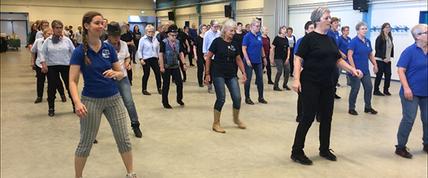 “den Gale Cowboy” besøgte Eastcoast Linedance i Sæby