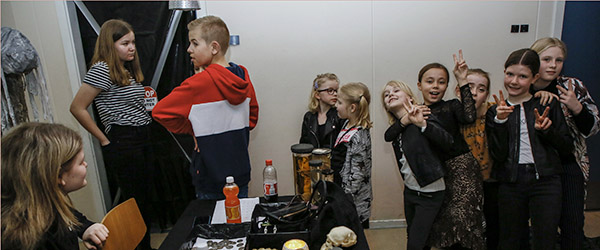 Hele Torslev Skole festede<br>…