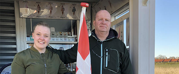 Ishuset klar med is og andet godt fra Skærtorsdag Ishuset klar med is og andet godt fra Skærtorsdag