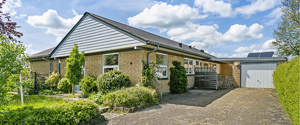 Velindrettet villa med dejligt køkken/alrum