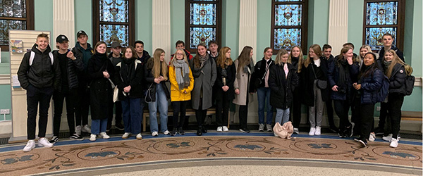 27 elever tilbragte tre uger i Dublin