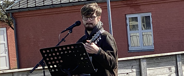 Vi nød musikken sammen – men på afstand