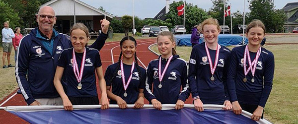 Guld og Sølv til Sæby Atletik i holdkampen på Atletikstadion