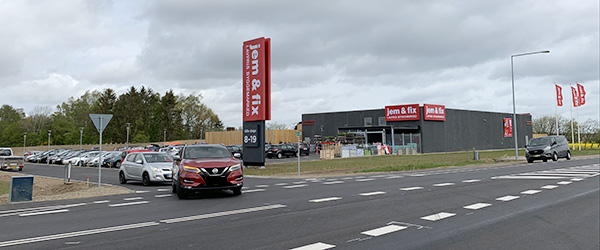 Arkivfoto Indbrud hos Jem & Fix i Sæby<br>…