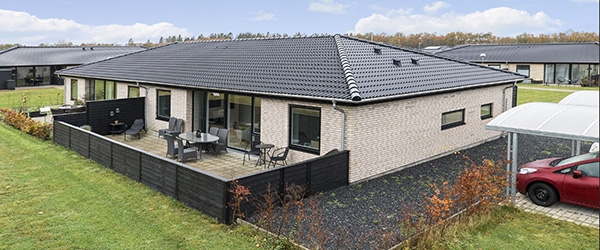 Moderne og energivenlig villa opført i 2017 på blind villavej Moderne og energivenlig villa opført i 2017 på blind villavej
