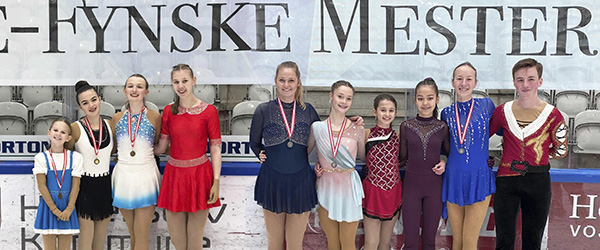 Annabel Bøger, Maiken Christensen, Malene Christensen, Laura Dollerup, Ida Marie Nielsen, Babeth Østergaard, Viktoria Jakobsen, Chillie Vejrum Terp, Katrine Eskildsen og Dimitri Steffensen. SOS Nord var i Vojens til JM