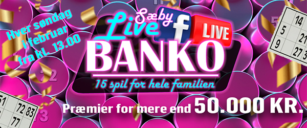 På søndag starter det store bankospil i Sæby Handel På søndag starter det store bankospil i Sæby Handel