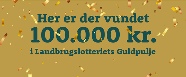 Sæbynit vandt en af de store præmier i Guldpuljen Sæbynit vandt en af de store præmier i Guldpuljen